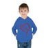 Happy Valentine's Day Toddler Pullover Fleece Hoodie