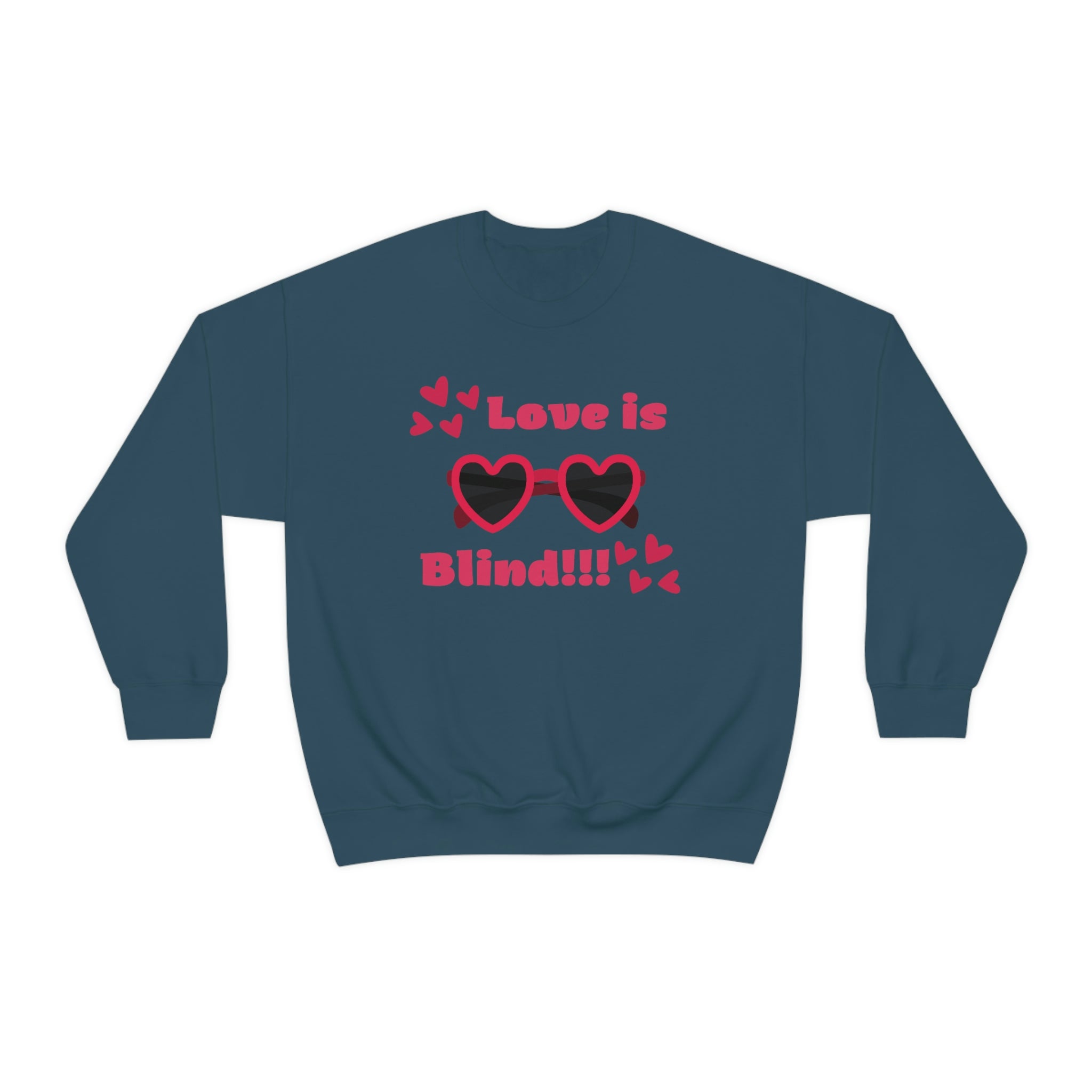 Love Is Blind!!! Unisex Heavy Blend™ Crewneck Sweatshirt