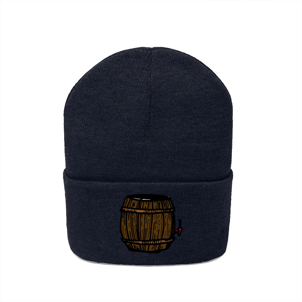 Keg Barrel Knit Beanie