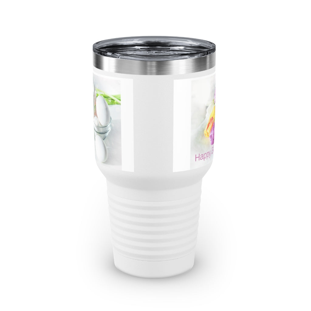 Happy Easter Ringneck Tumbler, 30oz