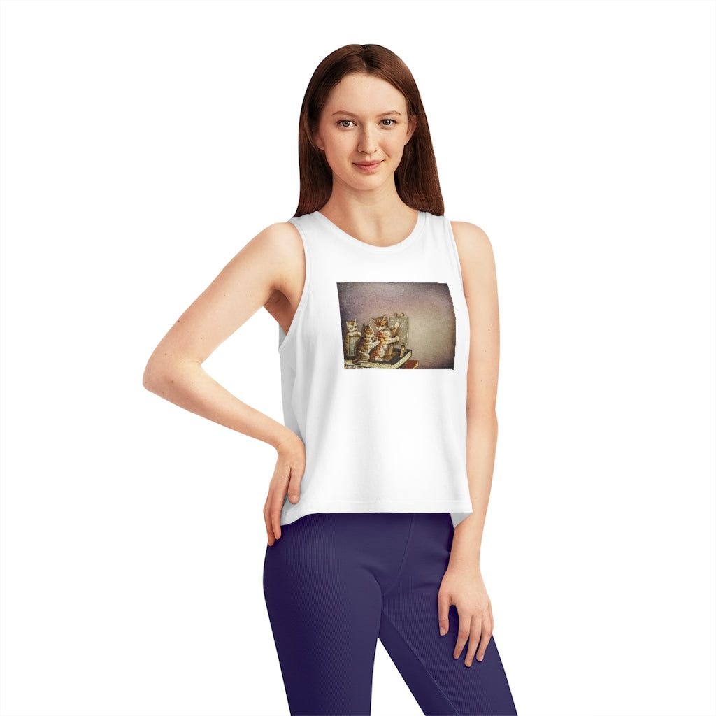 Cat's Women's Dancer Cropped Tank Top