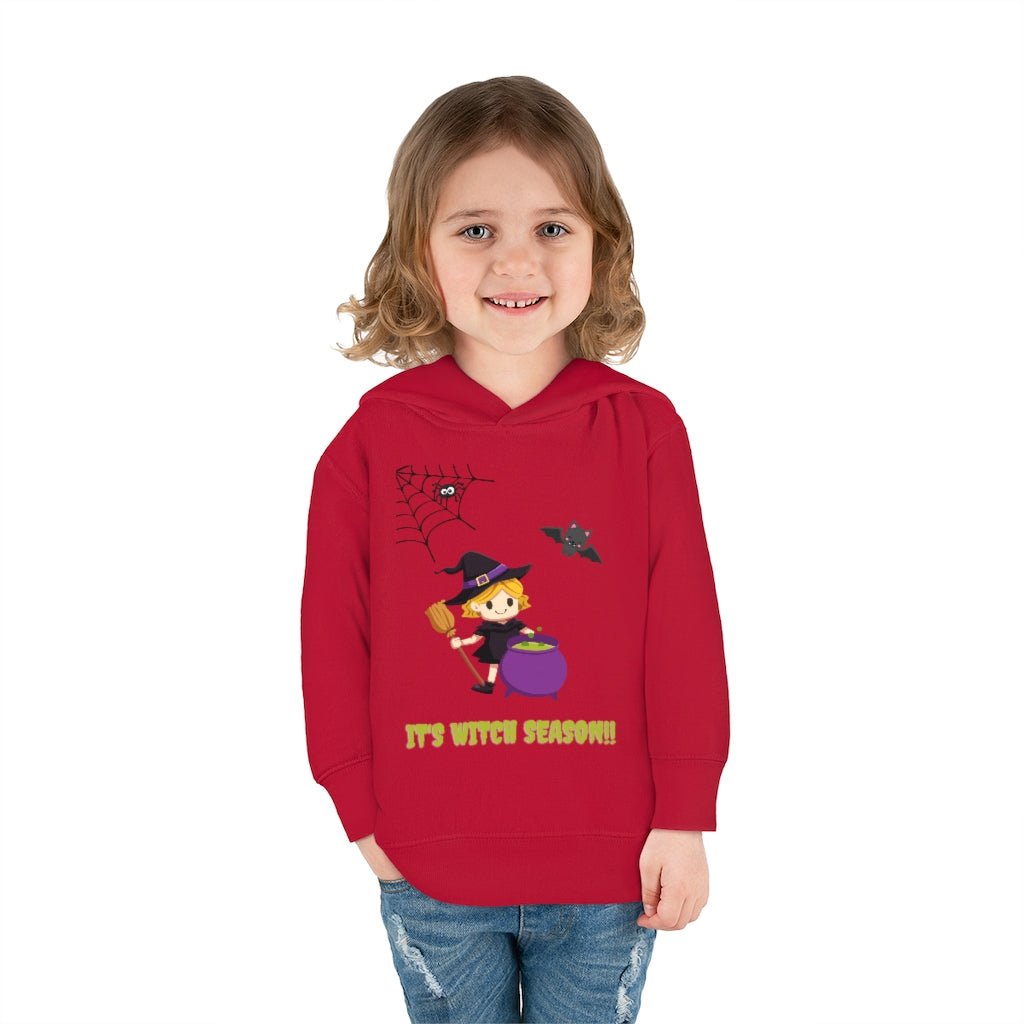 It's Witch Season Toddler Pullover Fleece Hoodie