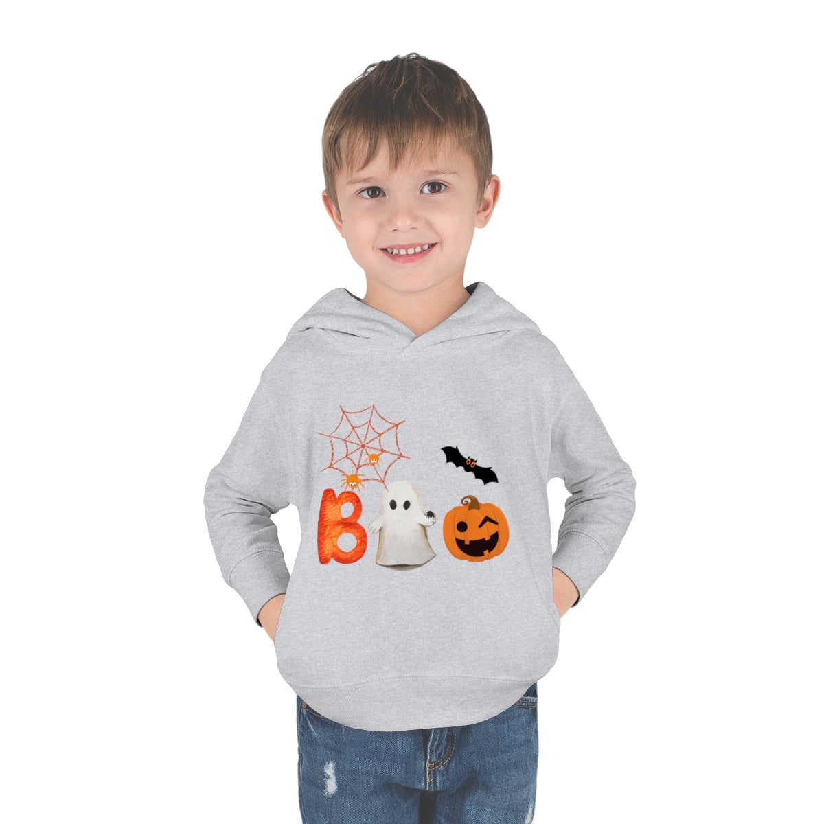 BOO Toddler Pullover Fleece Hoodie