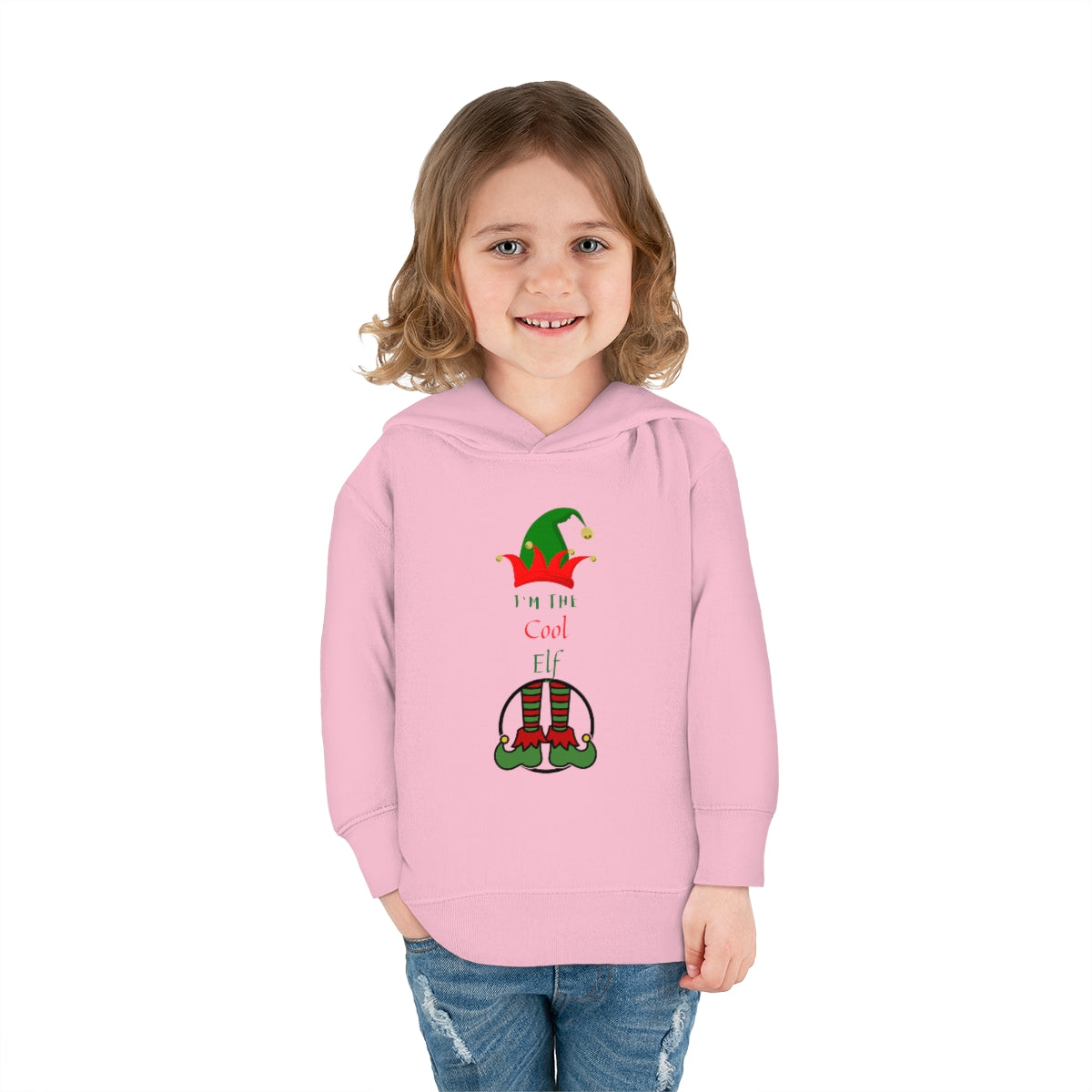 I'm The Cool Elf Toddler Pullover Fleece Hoodie