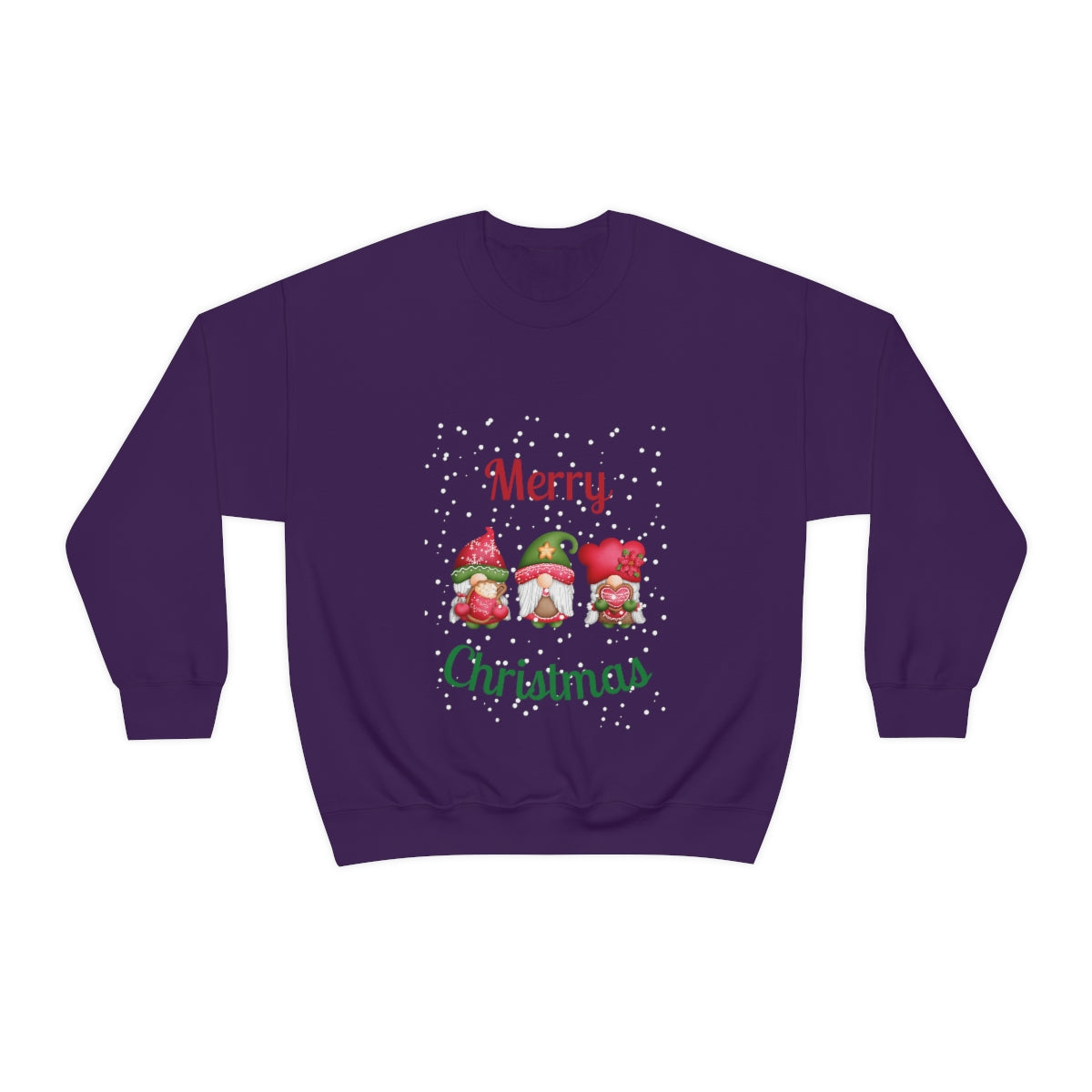 Three Gnomes Merry Christmas Unisex Heavy Blend™ Crewneck Sweatshirt