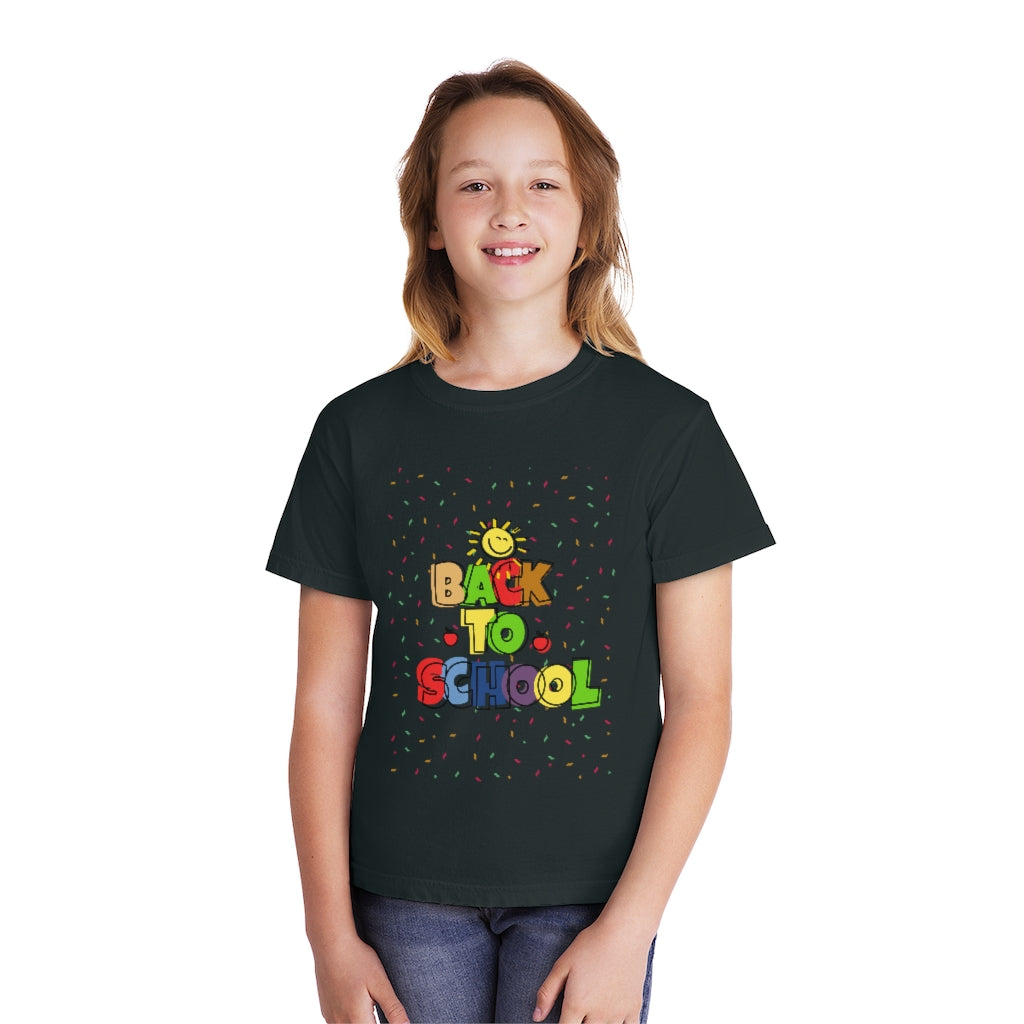 Sunny Back to School Youth Midweight Tee