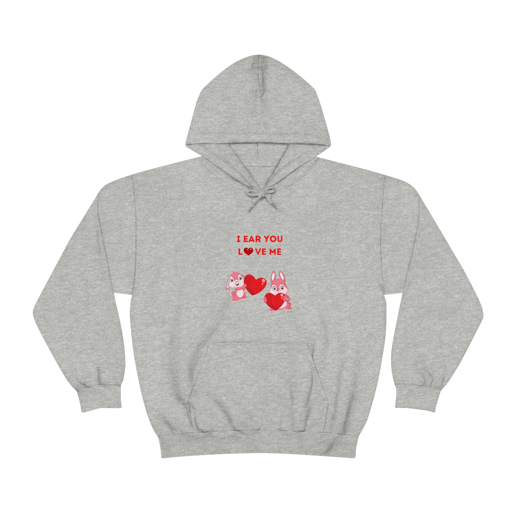 I Ear You Love Me Unisex Heavy Blend™ Hooded Sweatshirt