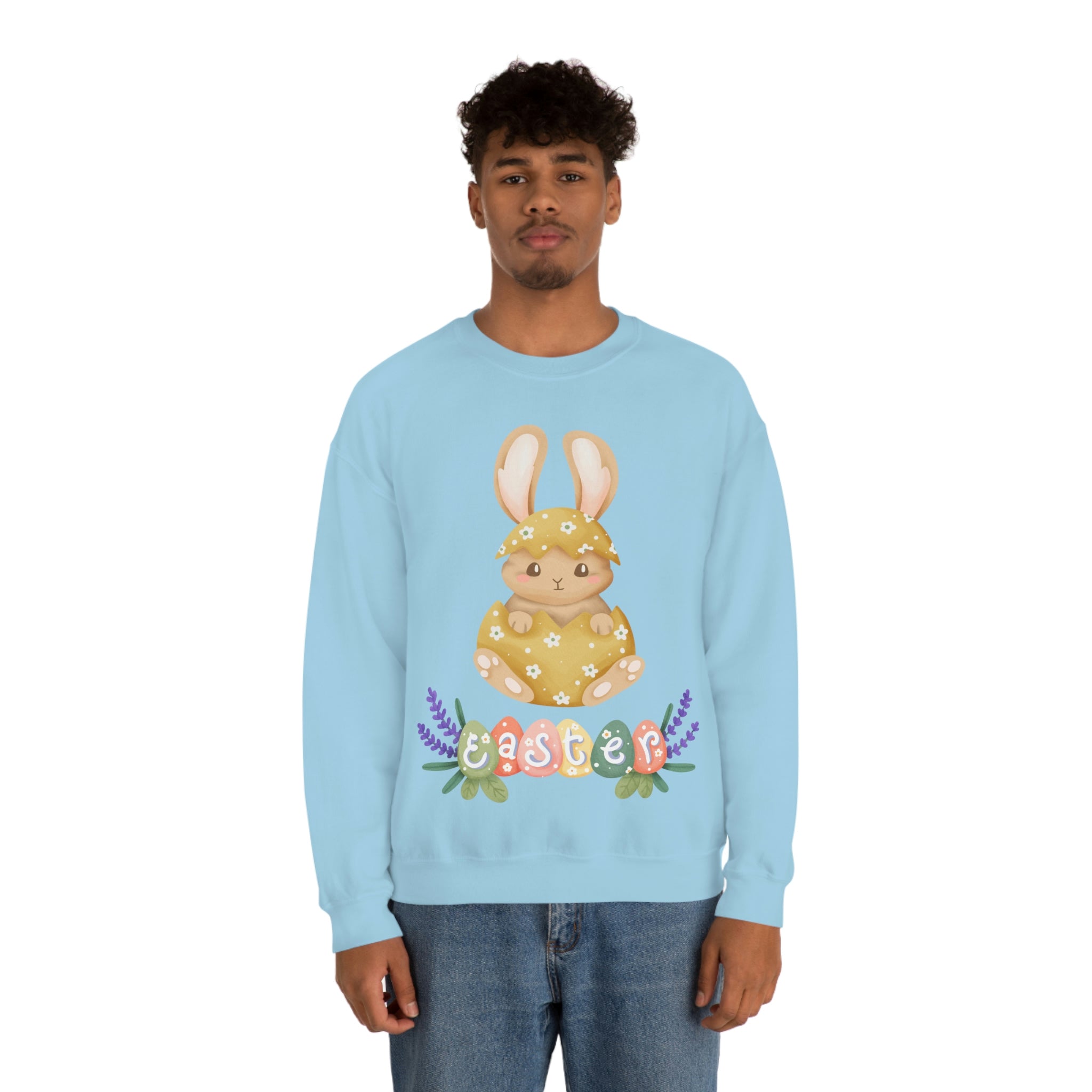 Easter Hunt Is On Unisex Heavy Blend™ Crewneck Sweatshirt