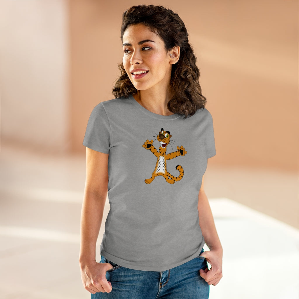 Tiger Women's Heavy Cotton Tee