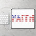 USA Colors Gaming Mouse Pad