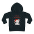 Cute Christmas Elephant Toddler Pullover Fleece Hoodie