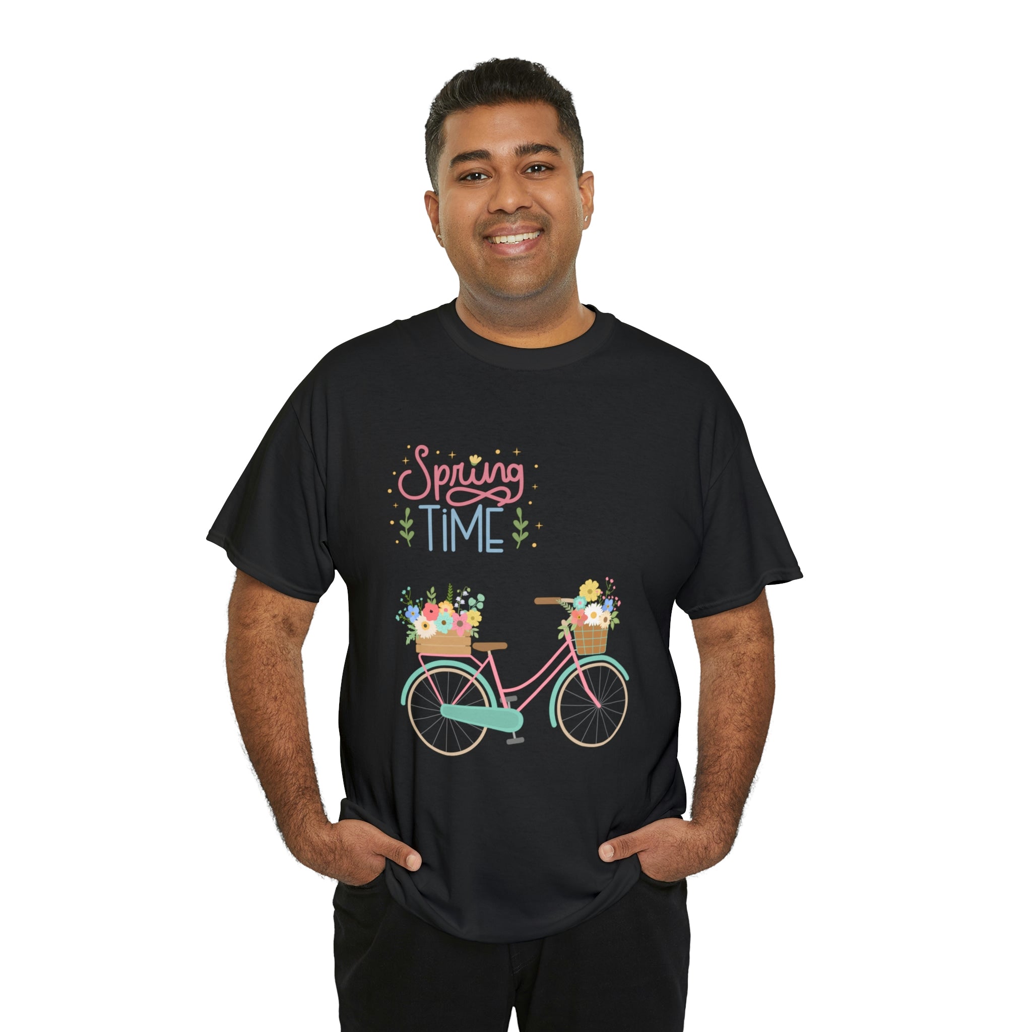 Spring Time Unisex Heavy Cotton Tee
