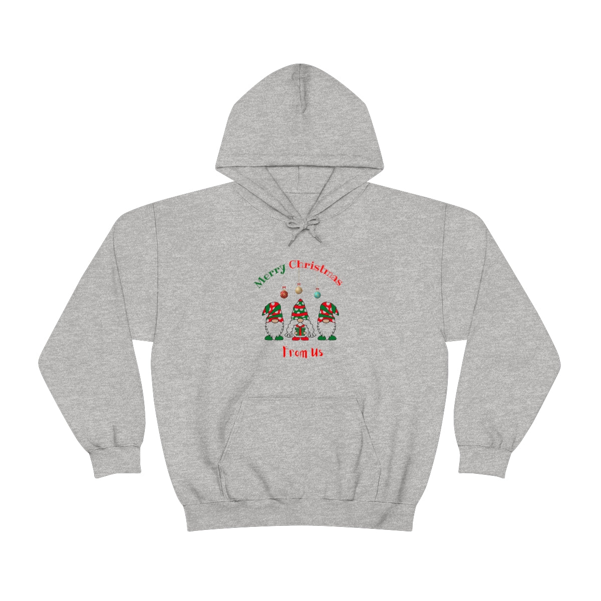 Gnomes Merry Christmas  Unisex Heavy Blend™ Hooded Sweatshirt