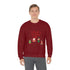 Merry Christmas From Santa & Helpers Unisex Heavy Blend™ Crewneck Sweatshirt