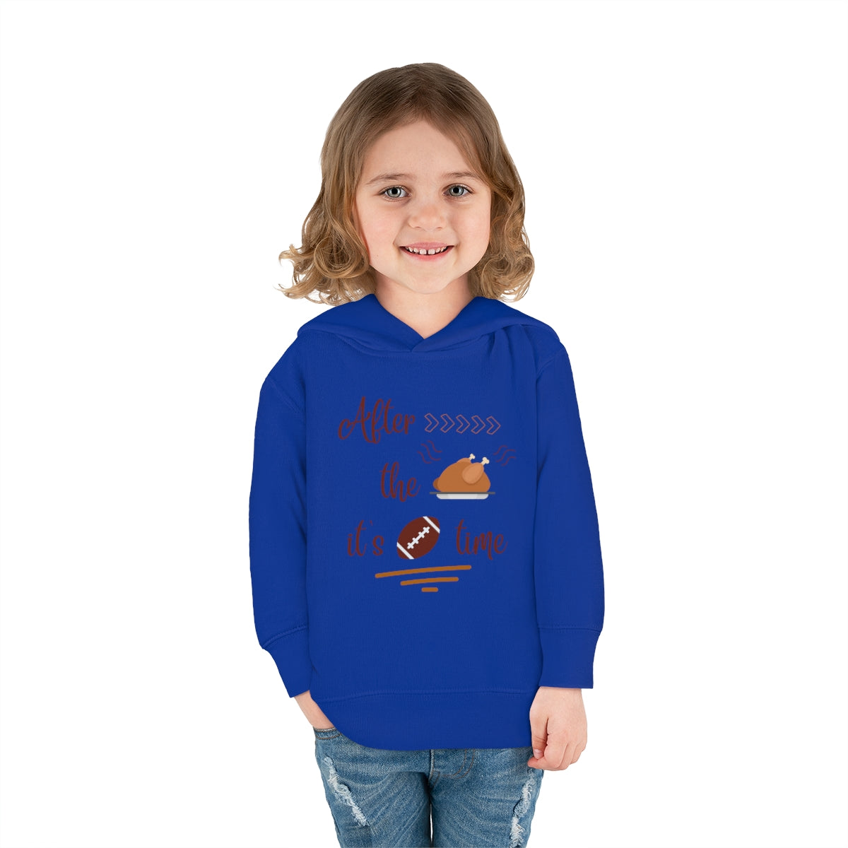 It's Game Time Toddler Pullover Fleece Hoodie