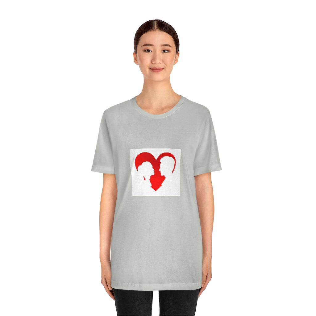 You and Me!! Unisex Jersey Short Sleeve Tee Happy Valentine's