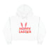 The Hoppy Easter Crop Hoodie