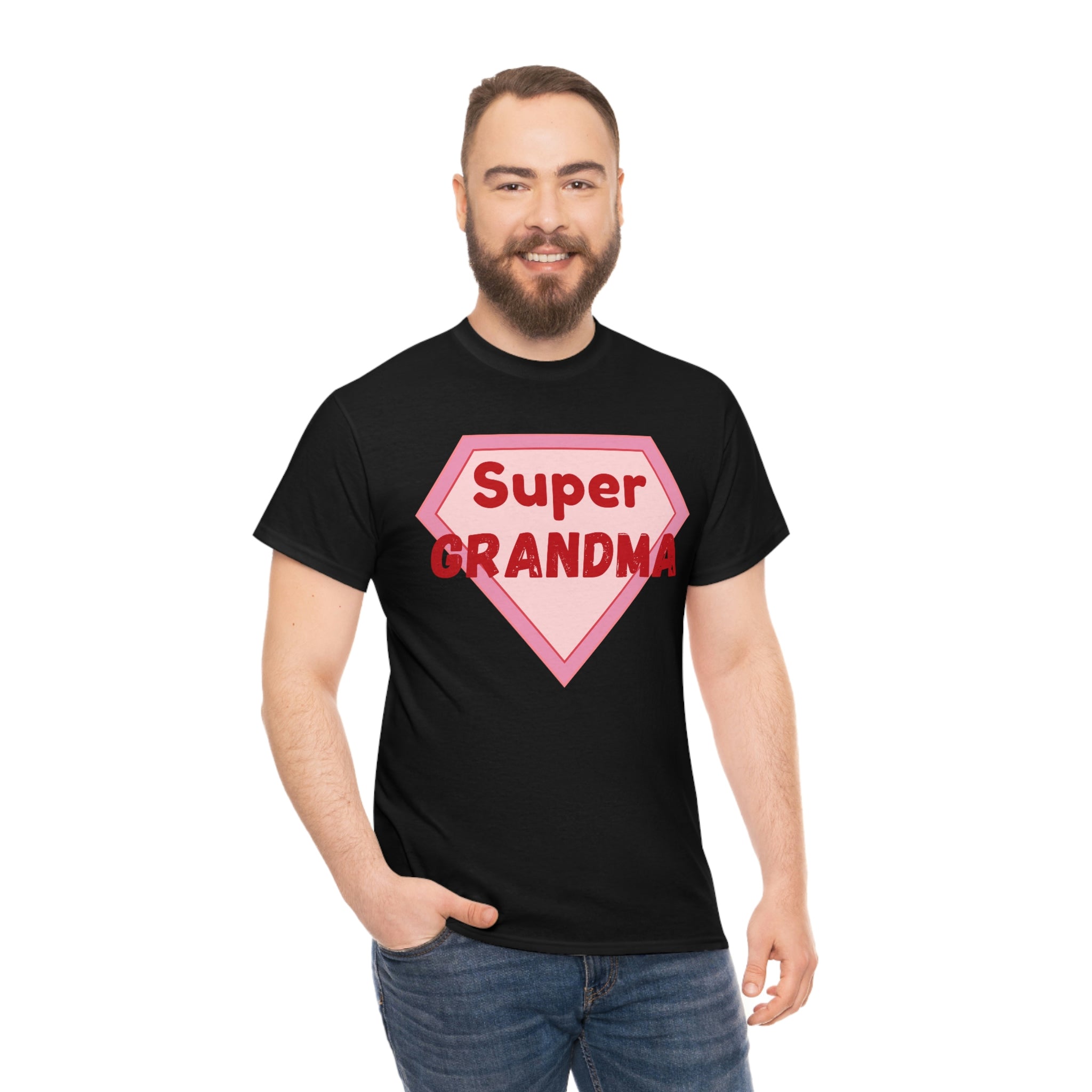 Super Grandma Unisex Heavy Cotton Tee