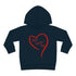 Happy Valentine's Day Toddler Pullover Fleece Hoodie