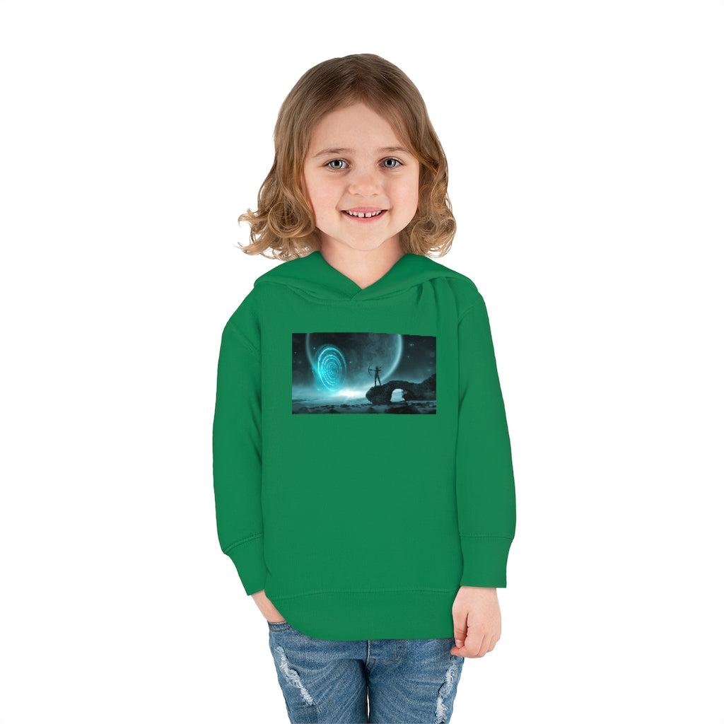 Mystical Moon Toddler Pullover Fleece Hoodie