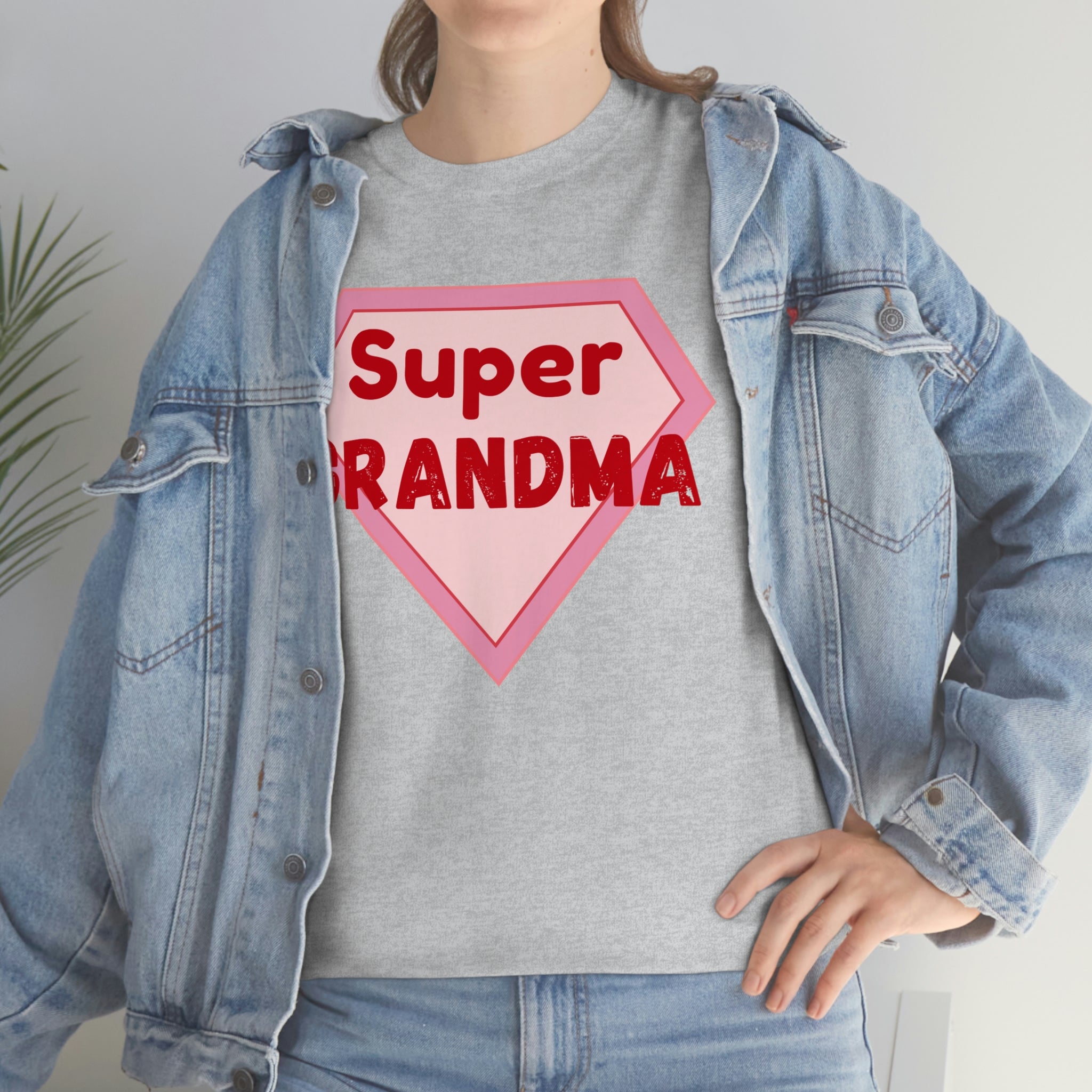 Super Grandma Unisex Heavy Cotton Tee