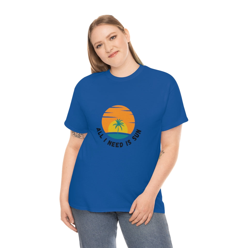 All I Need Is Sun Unisex Heavy Cotton Tee