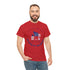 Memorial Day Land of The Free Unisex Heavy Cotton Tee