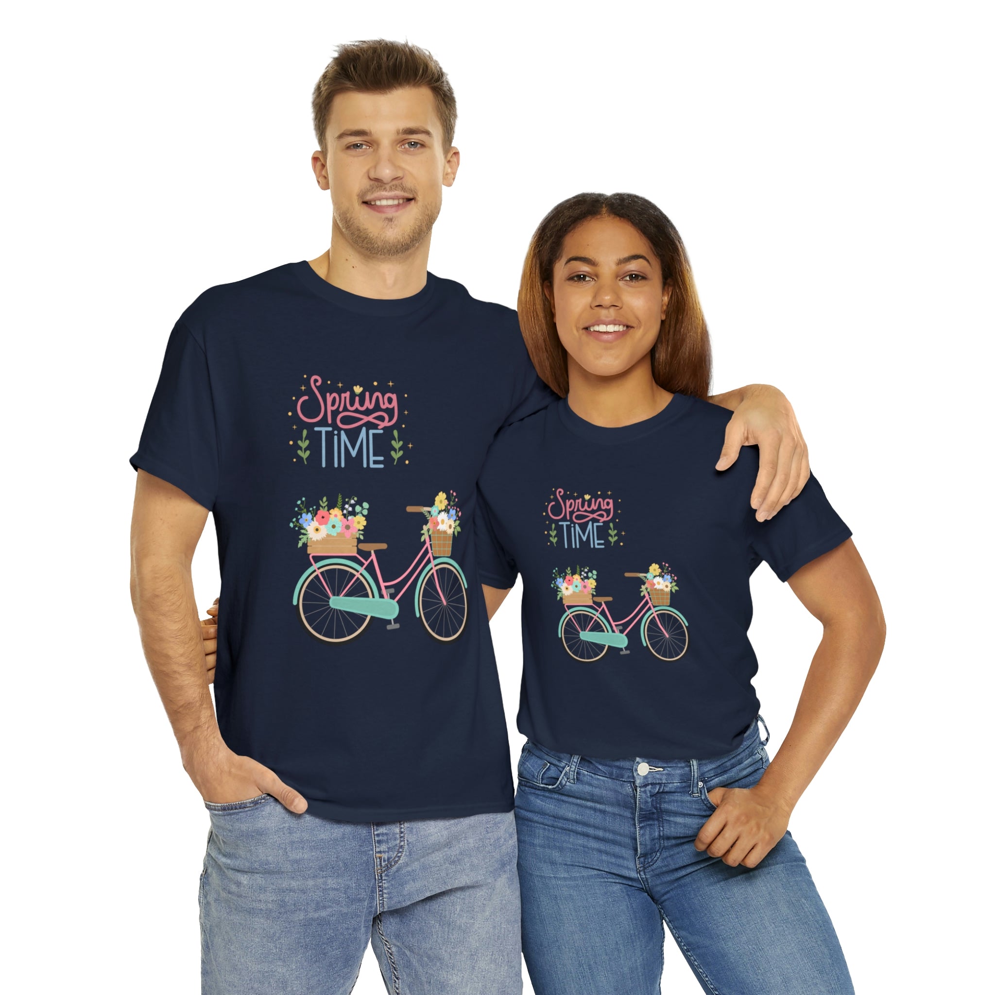 Spring Time Unisex Heavy Cotton Tee
