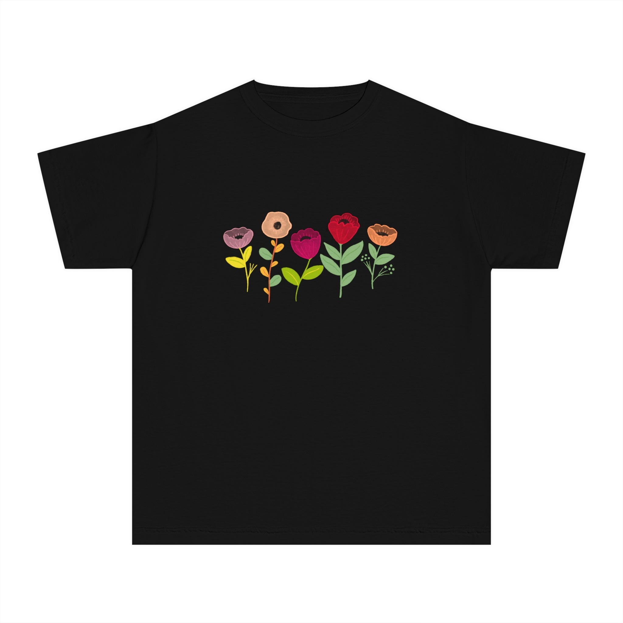 Spring Flowers Youth Midweight Tee