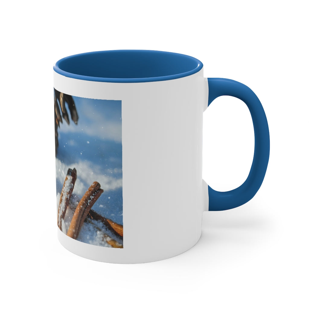 Merry Christmas Accent Coffee Mug, 11oz