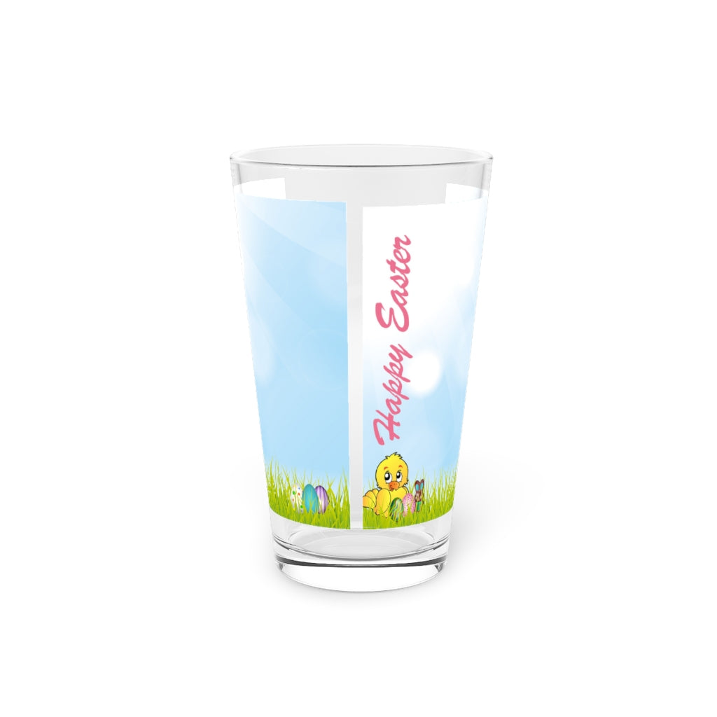 Happy Easter Pint Glass, 16oz