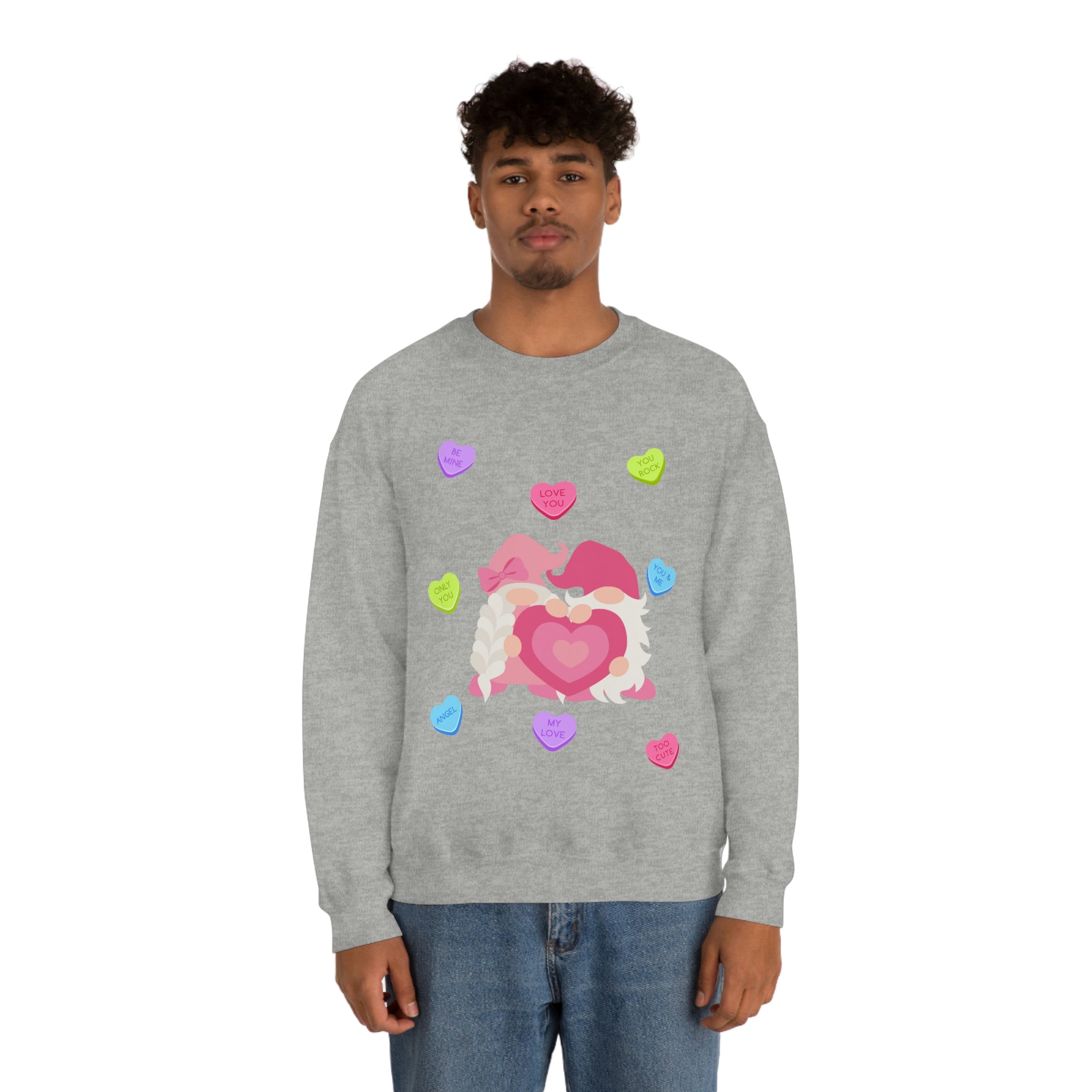 You Gnome I Love You!! Unisex Heavy Blend™ Crewneck Sweatshirt