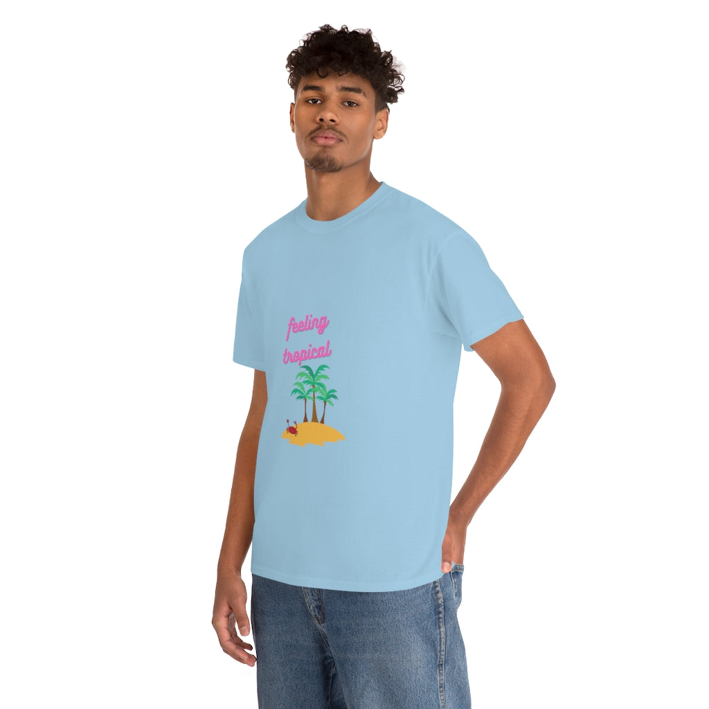 Feeling Tropical Unisex Heavy Cotton Tee