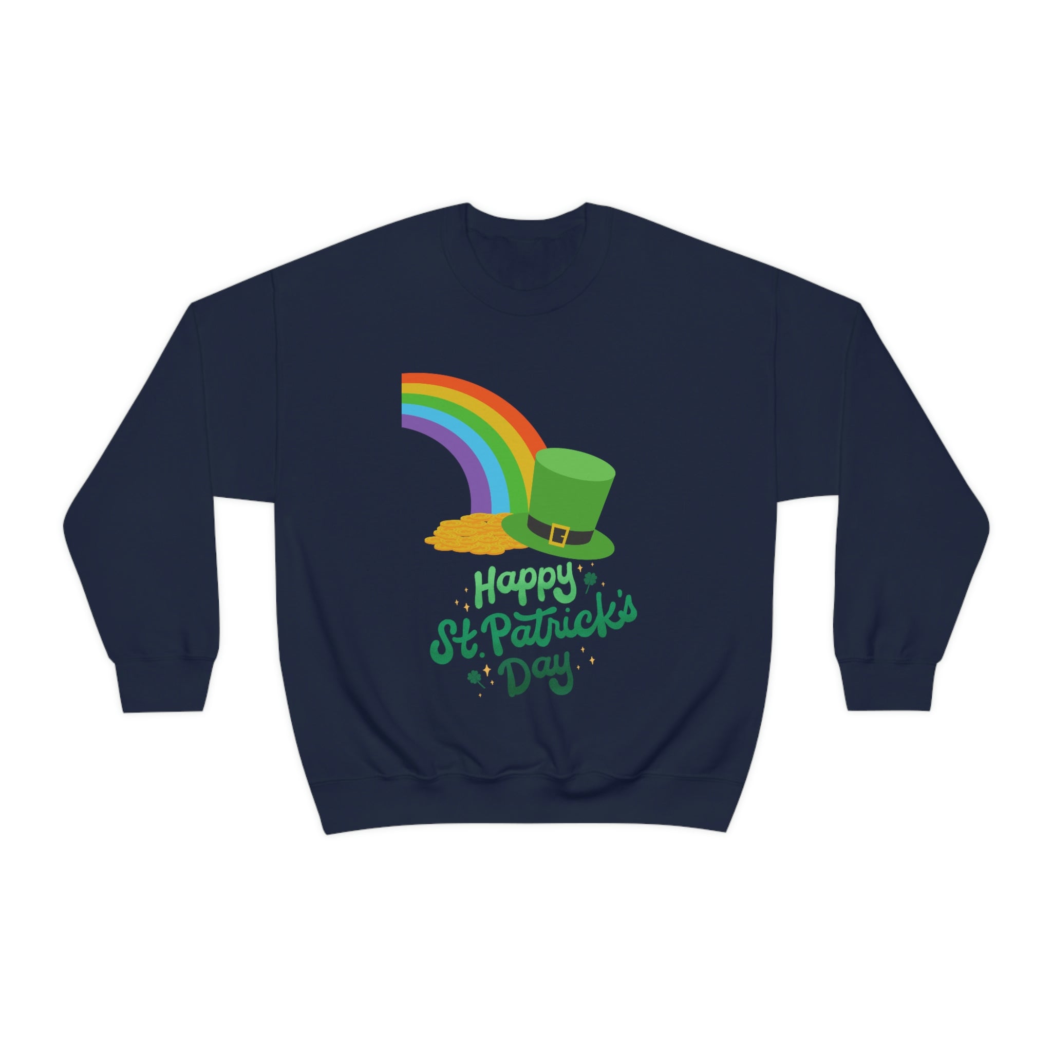 Happy Saint Patrick Day Unisex Heavy Blend™ Crewneck Sweatshirt