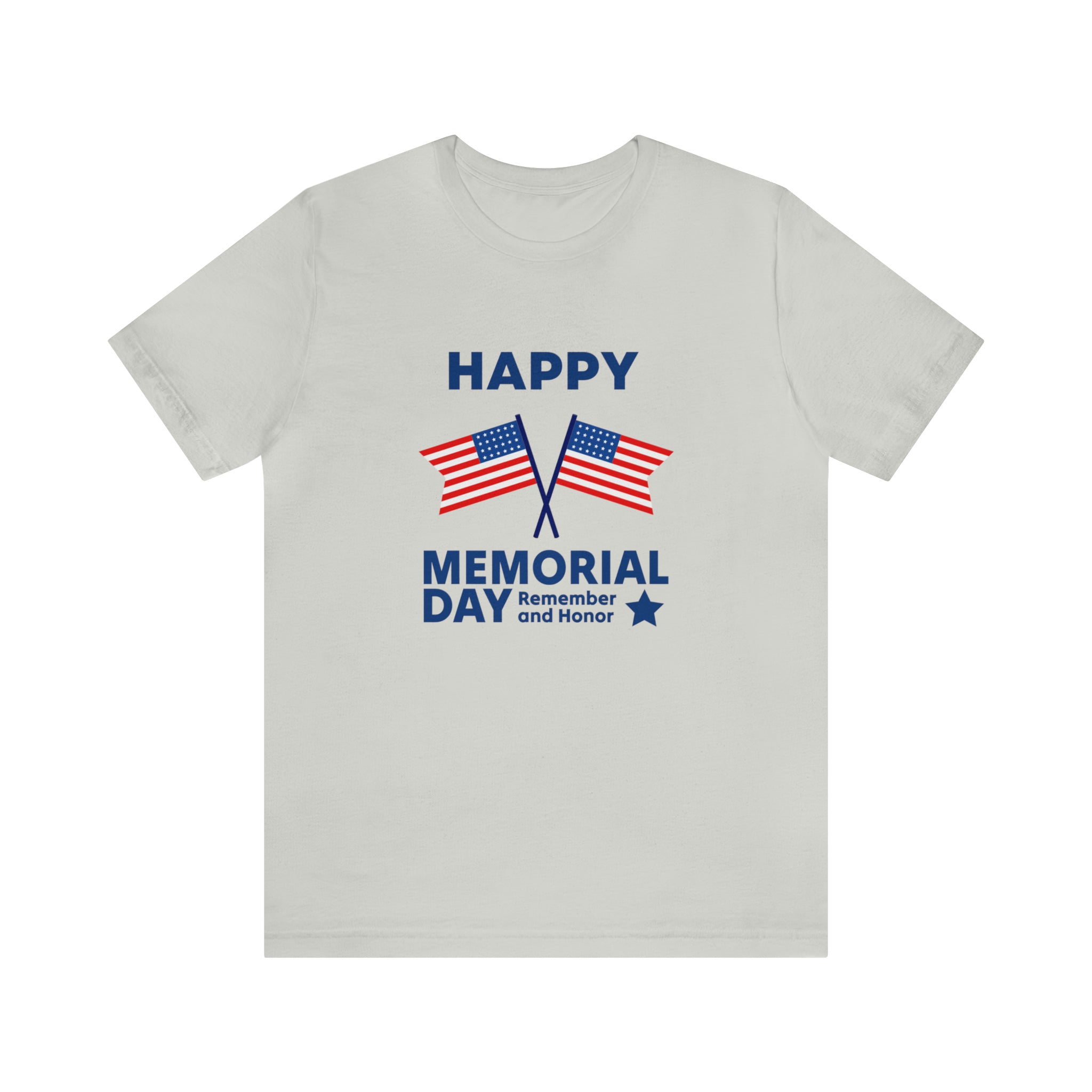 Happy Memorial Day Unisex Jersey Short Sleeve Tee