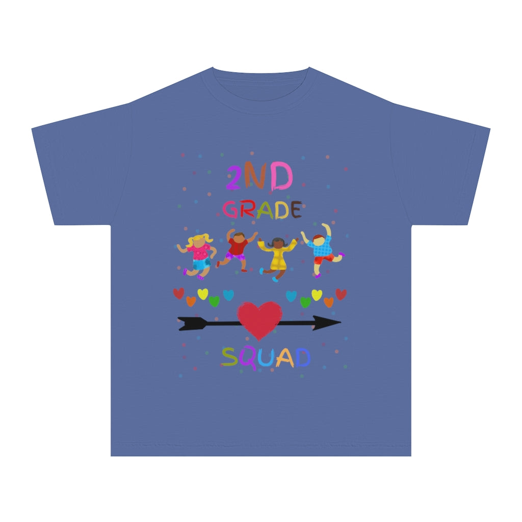 2nd Grade Squad Youth Midweight Tee