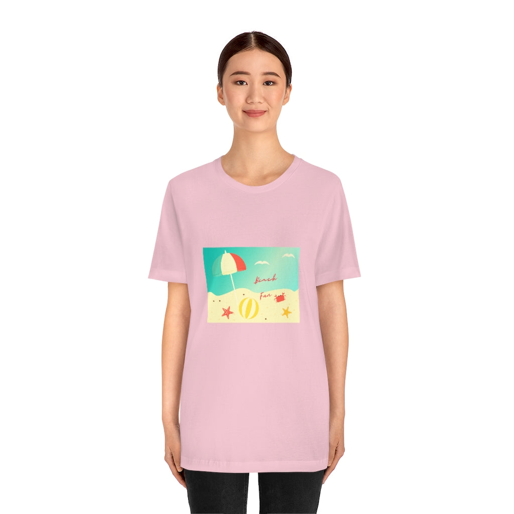 Beach Fun Unisex Jersey Short Sleeve Tee