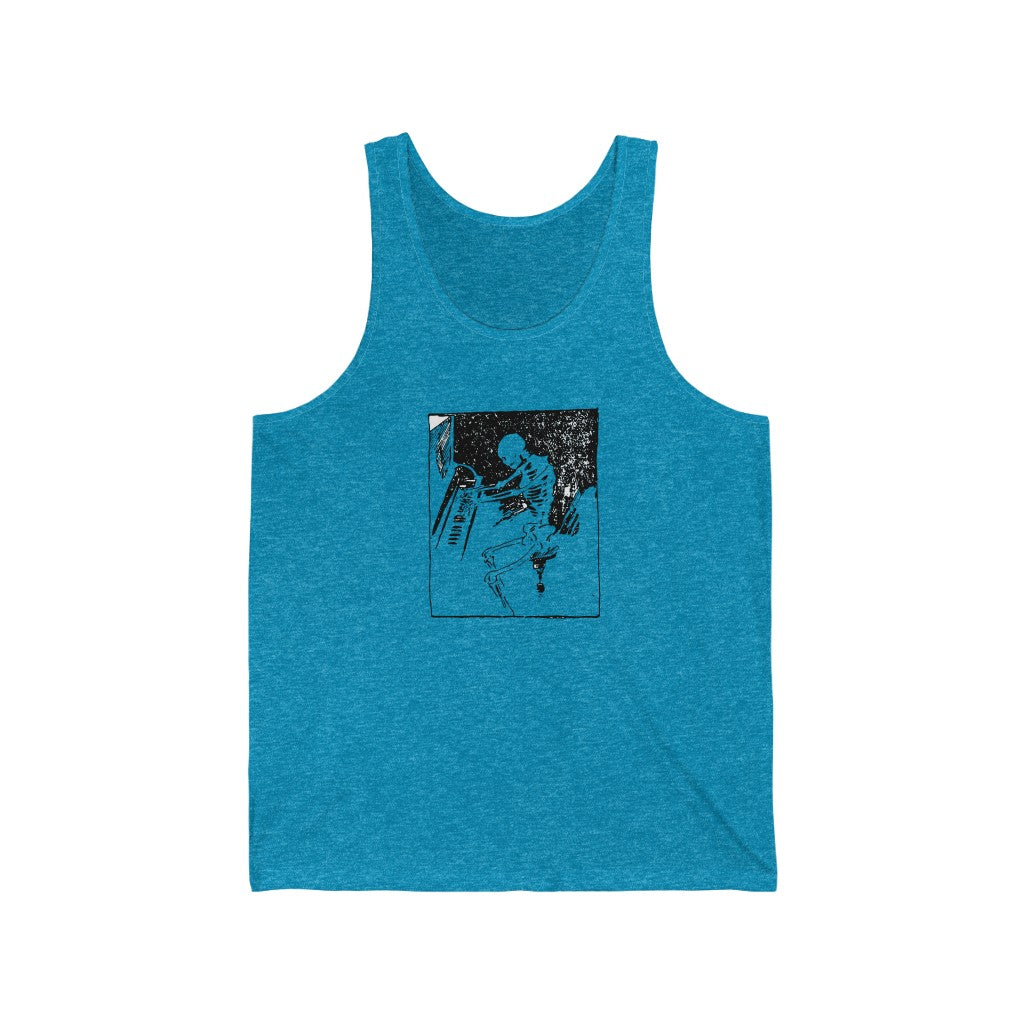 Piano Player Unisex Jersey Tank