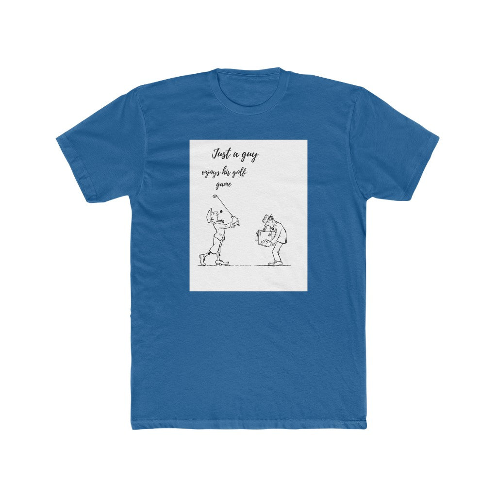 Golfer Men's Cotton Crew Tee