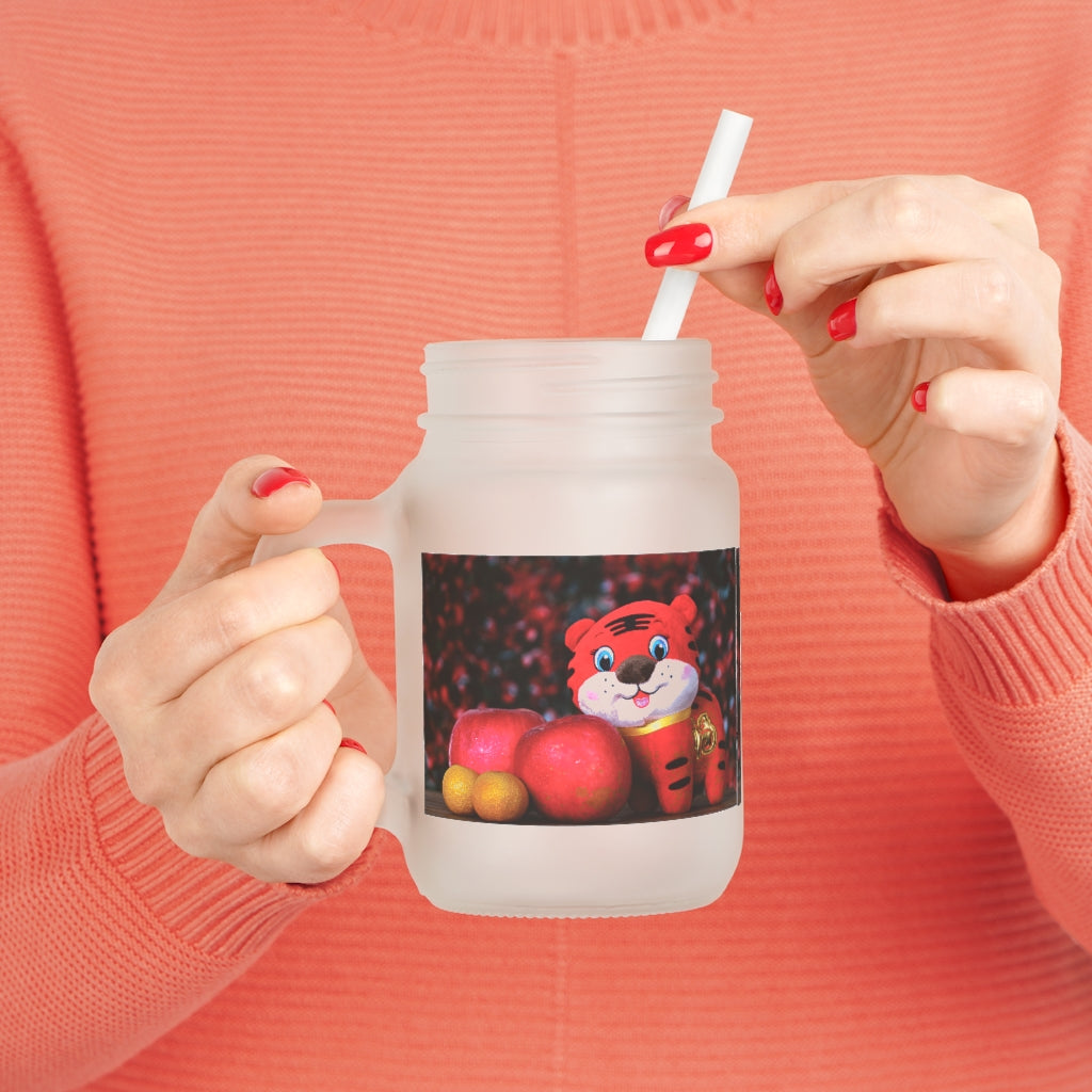 Tigers Mason Jar