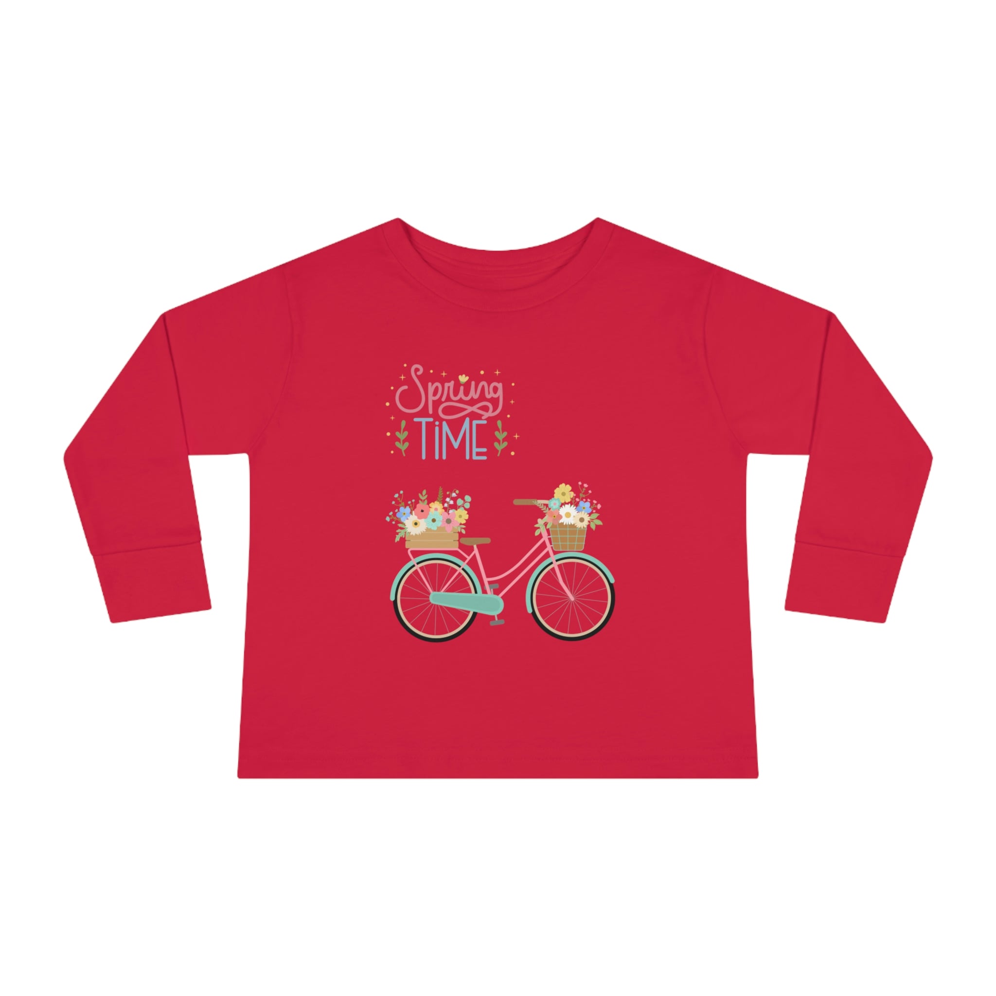 Spring Time Toddler Long Sleeve Tee