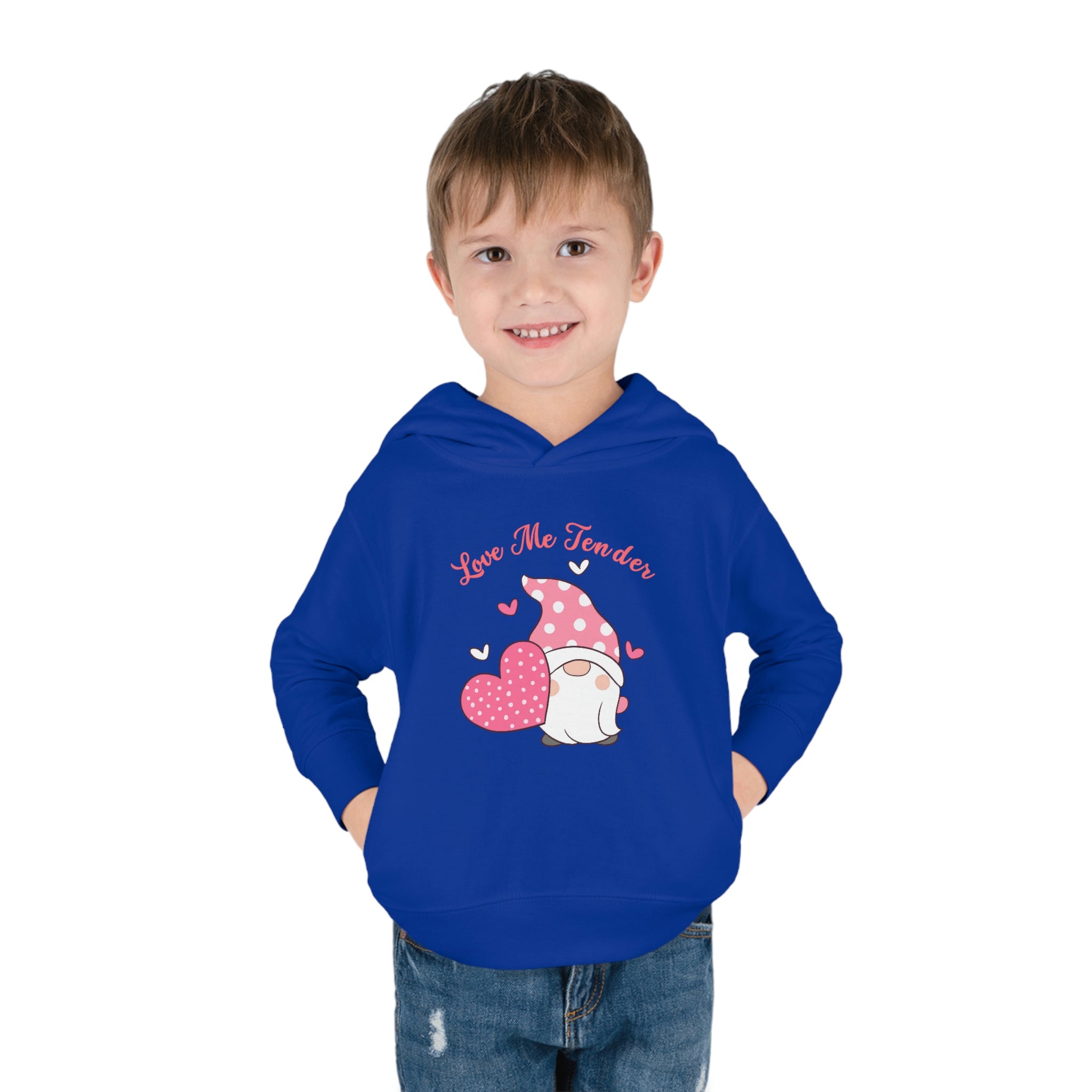 Love Me Tender Toddler Pullover Fleece Hoodie