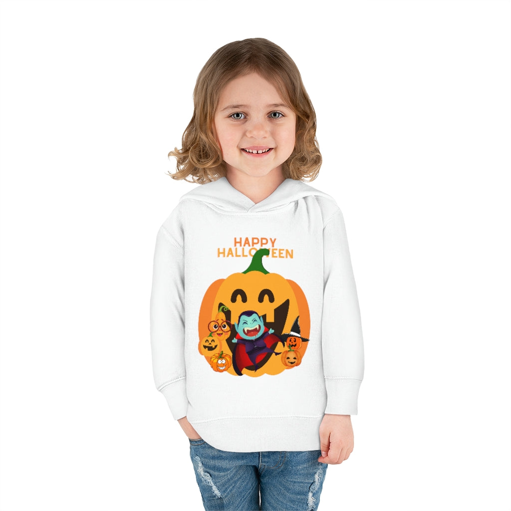 Count Vlad Happy Thanksgiving Toddler Pullover Fleece Hoodie