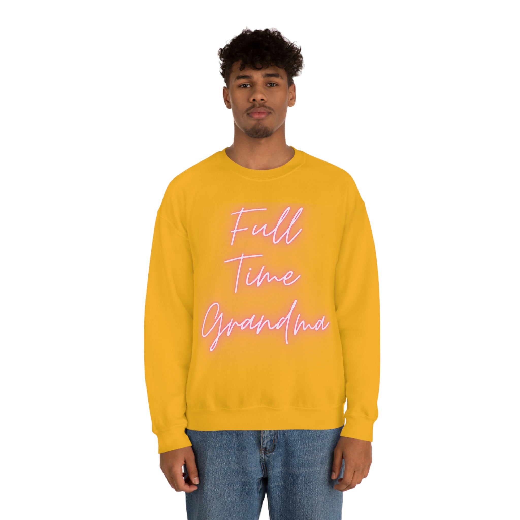 Full Time Grandma Unisex Heavy Blend™ Crewneck Sweatshirt