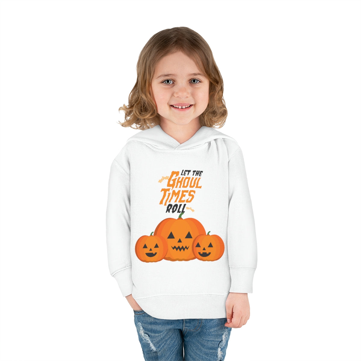 Let The Ghoul Times Roll Toddler Pullover Fleece Hoodie