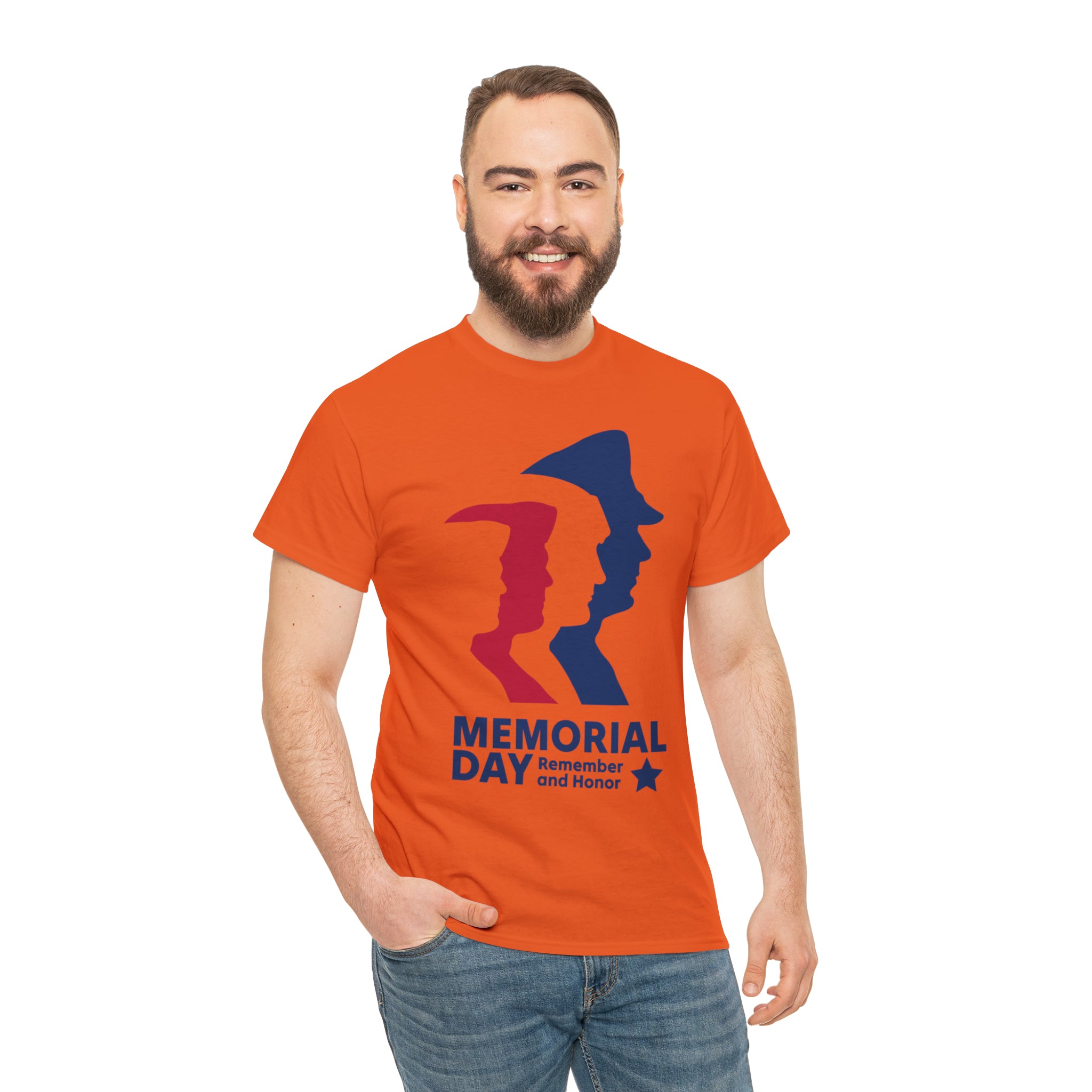 Memorial Day Heroes Unisex Heavy Cotton Tee