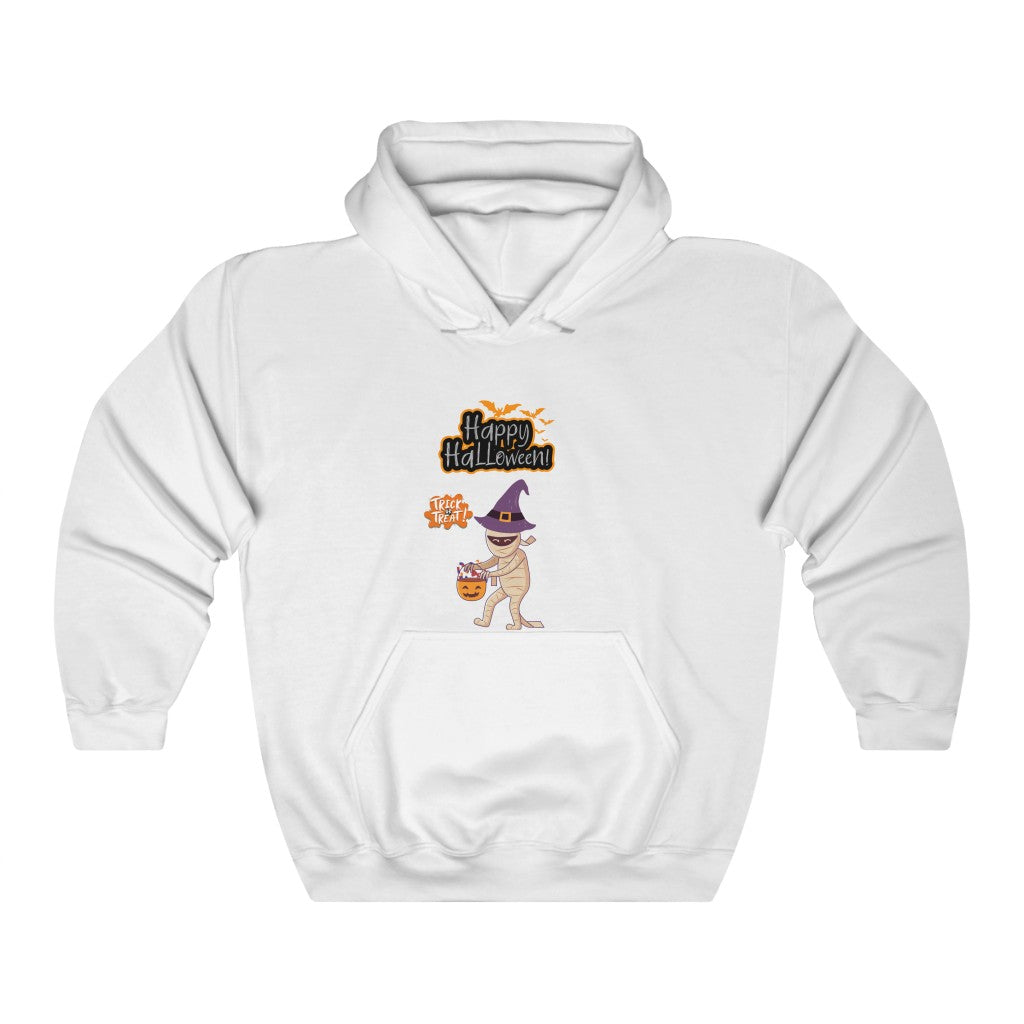 Happy Halloween Mummy Unisex Heavy Blend™ Hooded Sweatshirt