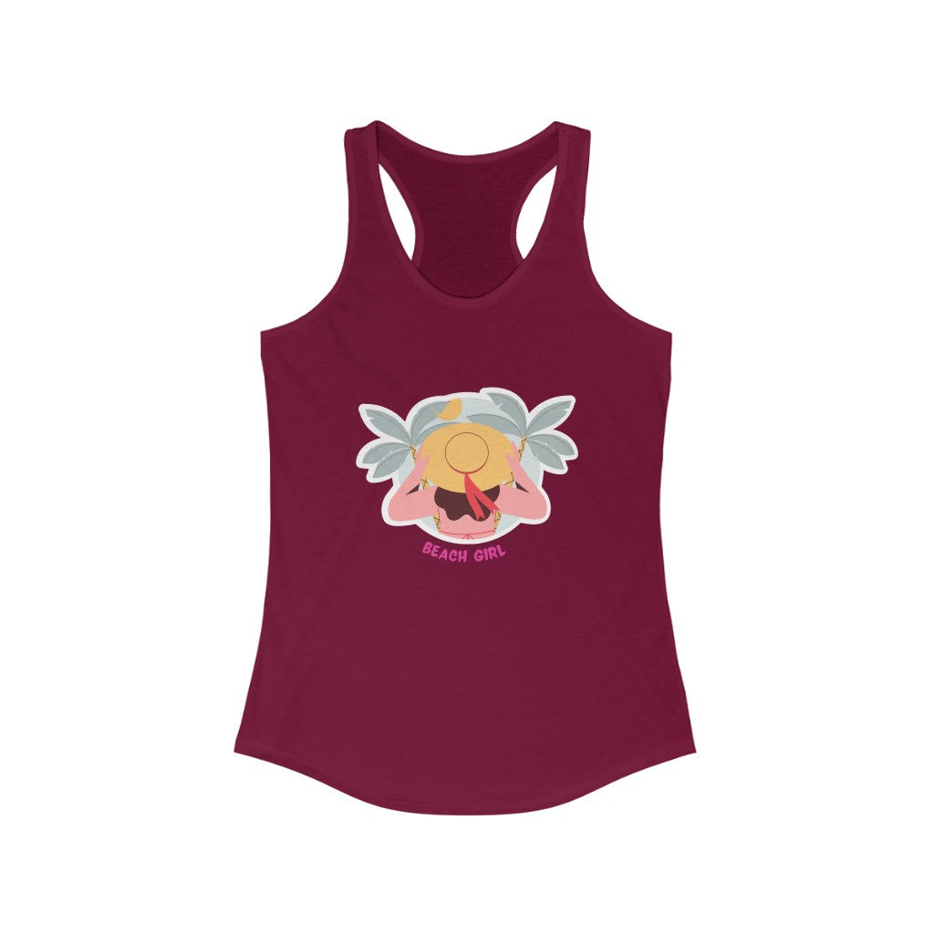 Beach Girl Women's Ideal Racerback Tank