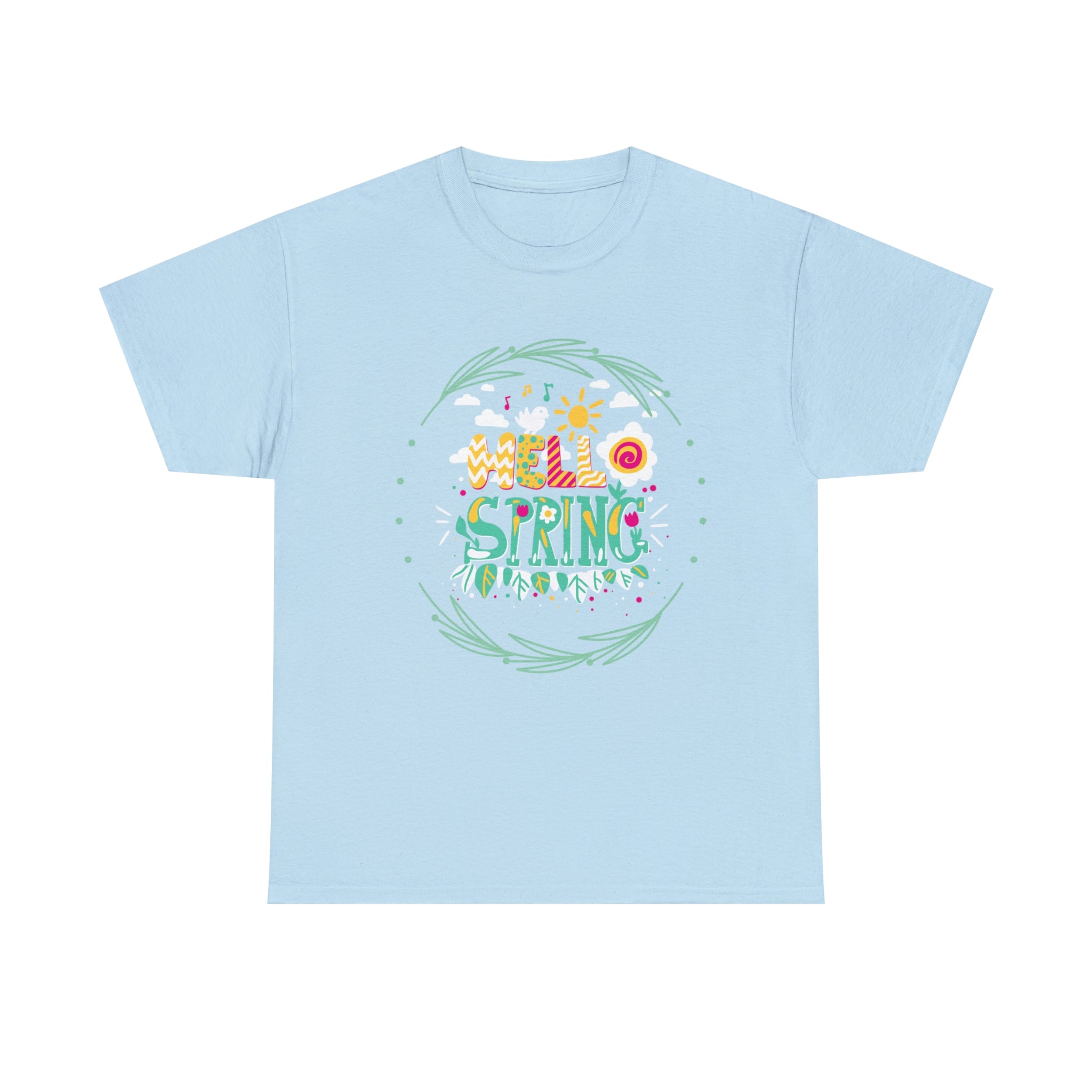 Hello Spring Unisex Heavy Cotton Tee