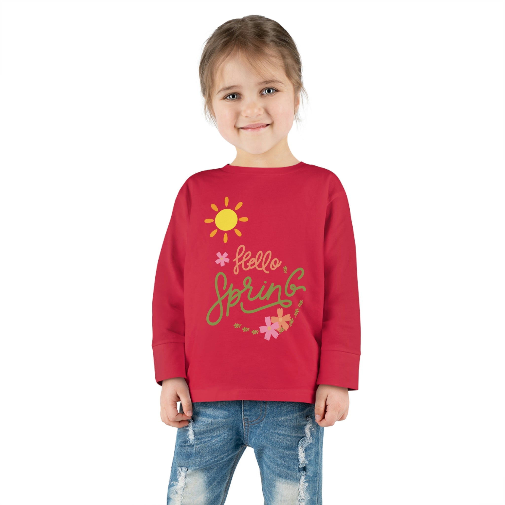 Spring Sunshine Toddler Long Sleeve Tee